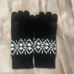 Talbots soft cozy gloves.